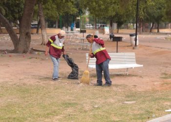 Realizará SSPP jornada de limpieza en parques por festejos de Pascua