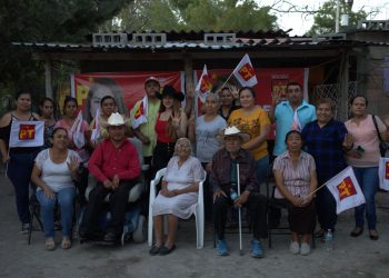 Cendy Robles lleva a Jaumave su campaña por el Senado