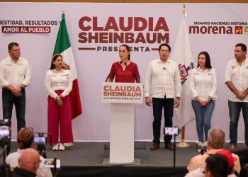 Sheinbaum propone al INE elegir preguntas para debate presidencial