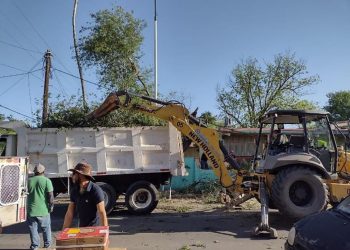 Atienden autoridades afectaciones por lluvia