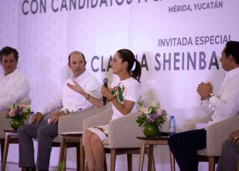 Claudia Sheinbaum respalda ‘renacimiento Maya’ en Yucatán