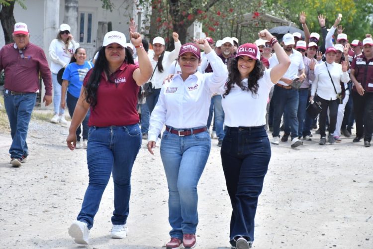 Bienestar en San Fernando con morena: Olga Sosa