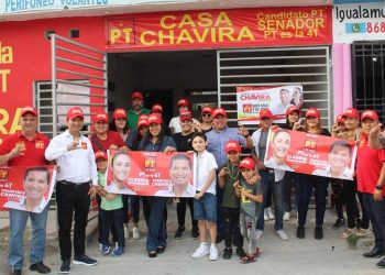 Chavira fortalece la cuarta transformación