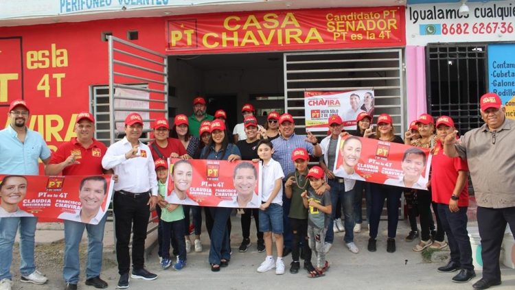 Chavira fortalece la cuarta transformación