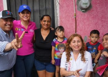 Imelda Sanmiguel gana el apoyo de los victorenses en su campaña