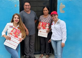 Intensa campaña de Cendy Robles en Palmillas