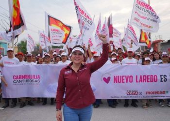 INFORME DE ENCUESTADORAS Encabeza Carmen Lilia encuestas a la alcaldía