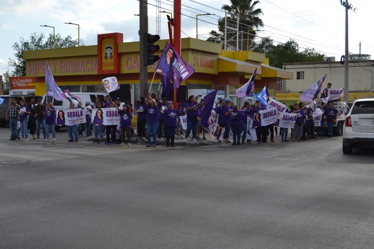 Yahleel Abdala Se suman más liderazgos a campaña