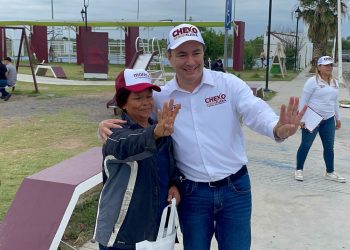 Contundente apoyo a “Cheko” Ojeda en la colonia Los Fresnos
