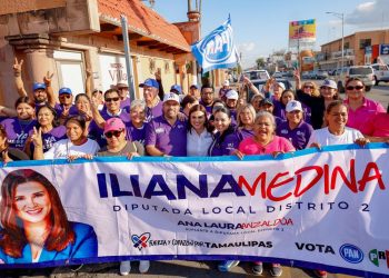 Contundente apoyo a Iliana Medina rumbo a la Diputación Local