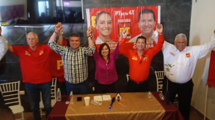 Respaldo nacional del PT para Francisco Chavira