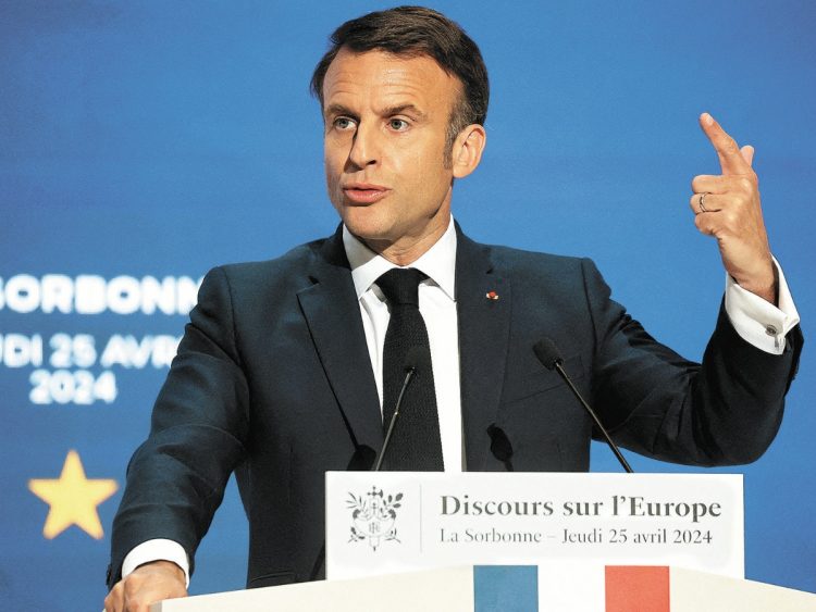 Macron: Europa en Riesgo de Muerte