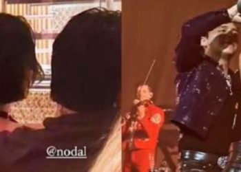 Se viraliza foto de Christian Nodal y Ángela Aguilar