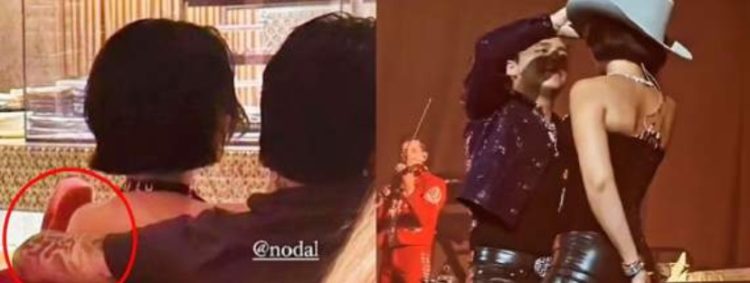 Se viraliza foto de Christian Nodal y Ángela Aguilar