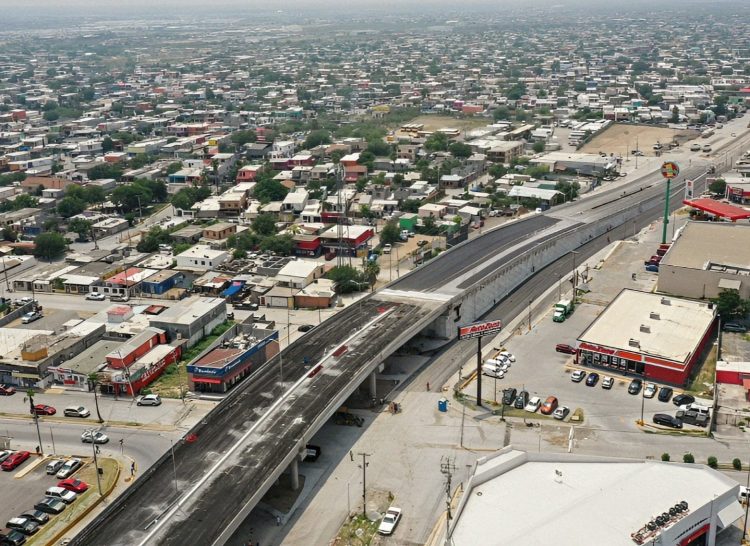 PRESENTA 90% DE AVANCE Por concluir el puente Calzada de los Héroes