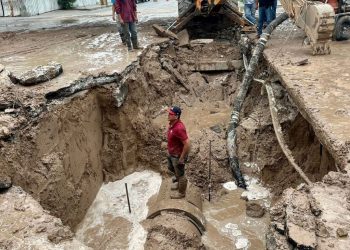 Repara COMAPA fuga en un tiempo récord