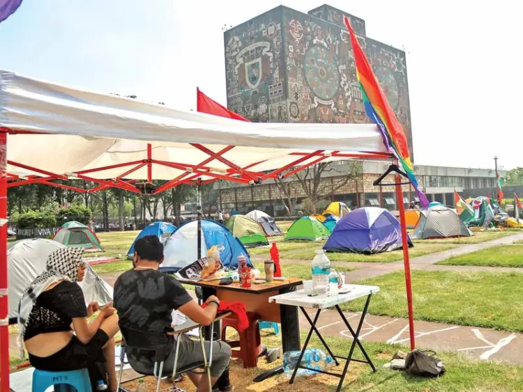 Estudiantes piden que la UNAM rompa toda relación con Israel