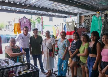 Manuel Canales comprometido con el bienestar vecinal
