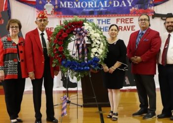 Dan inicio a reconocimiento a veteranos por Dia de los Caídos