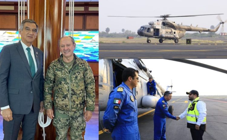 GESTIONADO POR AMÉRICO Helicóptero de la SEMAR combatirá incendio forestal