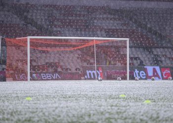 Tormenta en el Estadio Azteca Aplaza Final de Liga MX Femenil