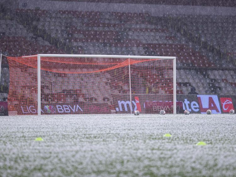 Tormenta en el Estadio Azteca Aplaza Final de Liga MX Femenil