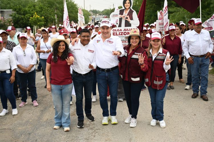 “Cheko” Ojeda gana apoyo en Nueva Ciudad Guerrero para la 4T