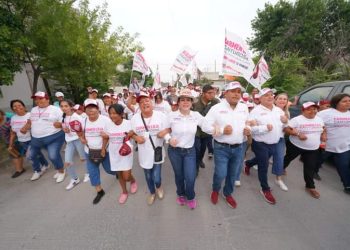 Respaldan Vecinos De La Américo Villarreal A Carmen Lilia ‘De corazón aquí la estamos apoyando’