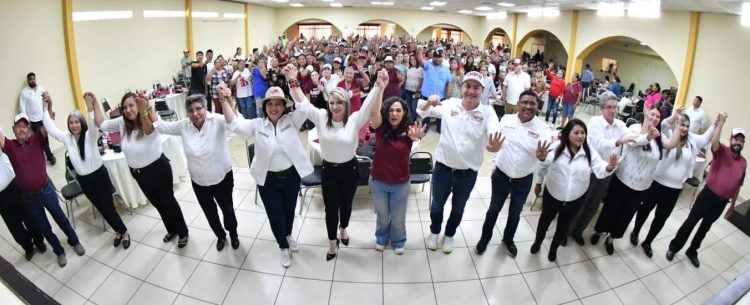 Olga Sosa brinda apoyo y da mensaje de esperanza para Mier