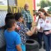 Cendy Robles reafirma crompromiso con la comunidad en el tianguis