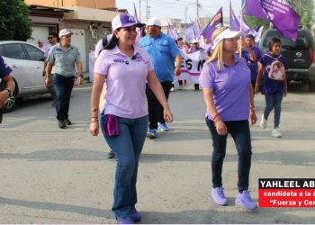 Colonia Infonavit recibe a Yahleel Abdala