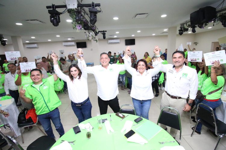 Nuevo Laredo y Geño Hernández en defensa del voto verde