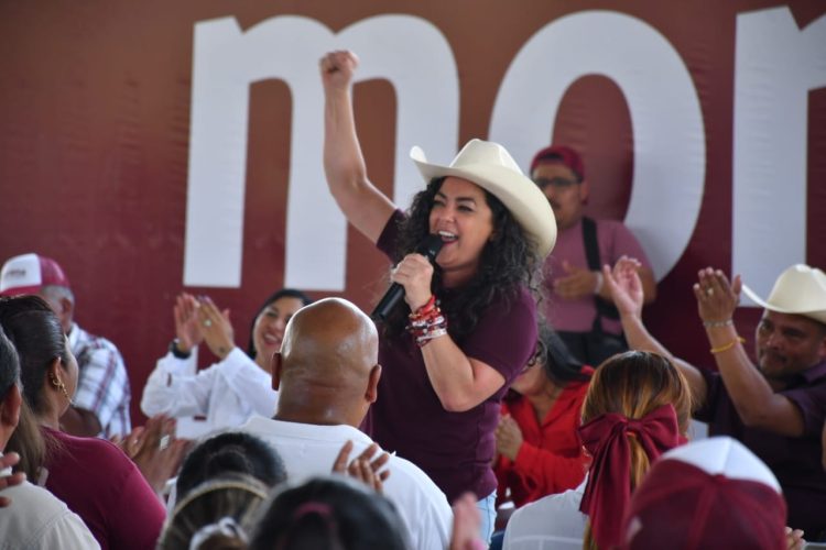 Olga Sosa manda mensaje de esperanza para Antiguo Morelos