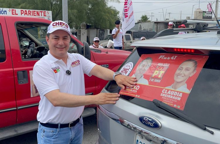 Apoyo total a “Cheko” Ojeda en mega pegoteo