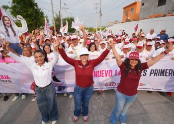 Carmen Lilia Canturosas y Olga Sosa recorren la Solidaridad