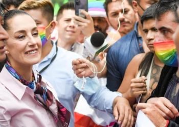 Sheinbaum promete apoyo para la comunidad LGBTIQ+