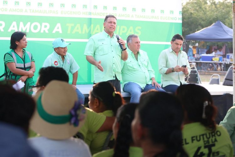 Geño Hernández asegura el voto obrero