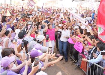 Xóchitl Gálvez y Yahleel Abdala van por un México próspero, en paz y unido