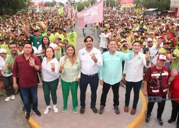 Ola verde se adueña de Reynosa: Geño