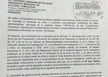 Llama a cuentas Auditoría Superiora ex tesorero de Almaraz por desfalco millonario