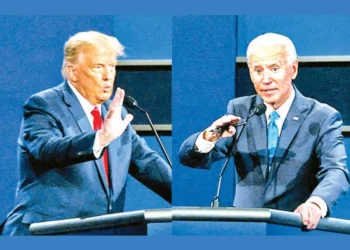 Trump y Biden empatados antes del debate, según las encuestas