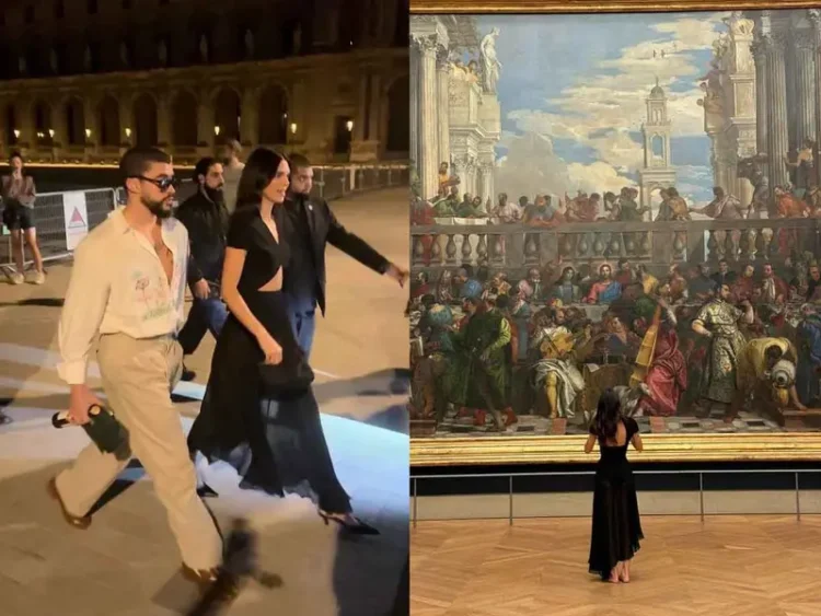 Bad Bunny y Kendall Jenner Cierran el Museo del Louvre de París para una Cita Privada