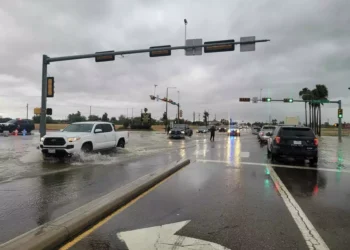 TRAS EL PASO DE ALBERTO Deja en Laredo 3 pulgadas de agua y cero incidentes