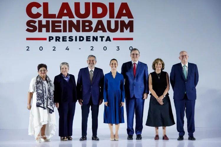Anuncia Claudia Sheinbaum equipo con Marcelo Ebrard, Juan Ramón de la Fuente y Ernestina Godoy