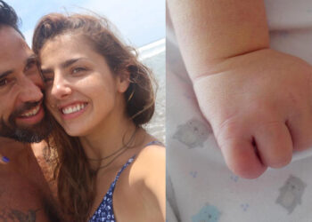 Michelle Renaud y Matías Novoa anuncian que ya nació su hijo Milo