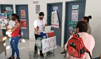 CONTINÚA EXHORTO Pide Salud llevar a vacunar a menores