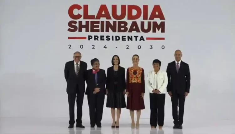 Presenta Claudia Sheinbaum segunda parte de su gabinete 