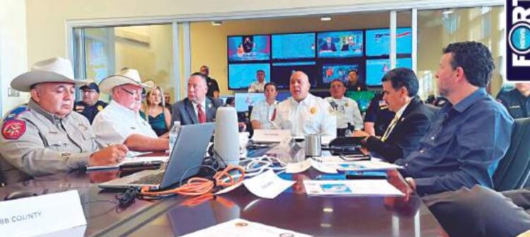 EN LAREDO, TEXAS Esperan precipitaciones superiores a 4 pulgadas