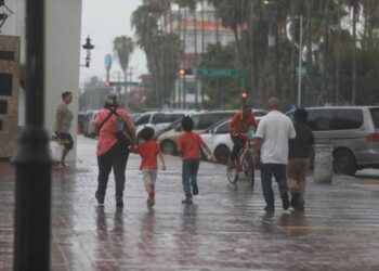 Saldo blanco deja la lluvia en Nuevo Laredo
