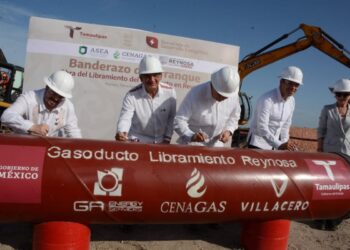 TAMAULIPAS; REFERENTE ENERGÉTICO Inicia Américo construcción de gasoducto Libramiento en Reynosa